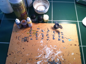 The fighters after being primed.